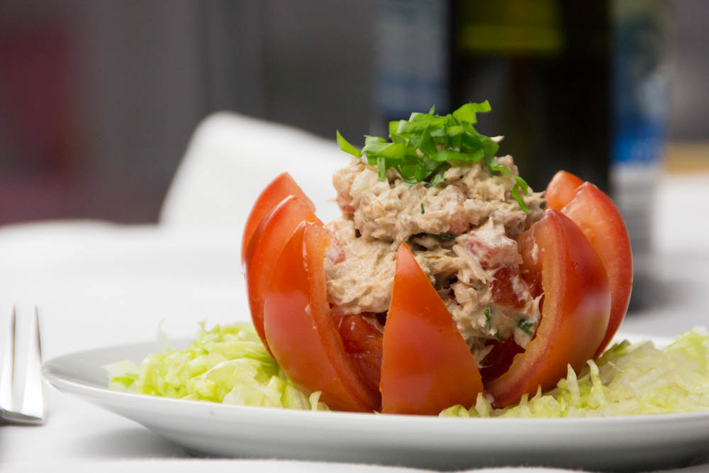 Thunfisch-Dip mit Tomaten